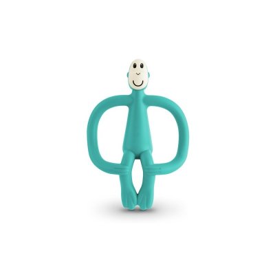 Matchstick Monkey Kousátko a zubní kartáček - Green