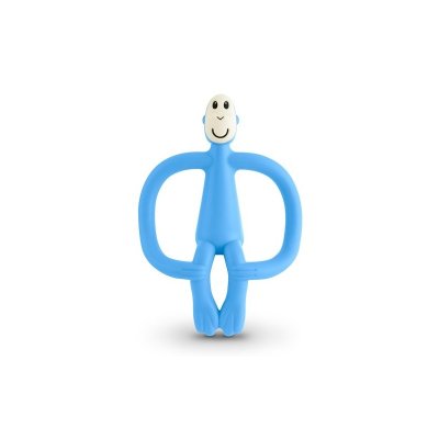 Matchstick Monkey Kousátko a zubní kartáček - Light Blue - obrázek