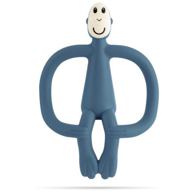 Matchstick Monkey Kousátko a zubní kartáček - Airforce Blue - obrázek
