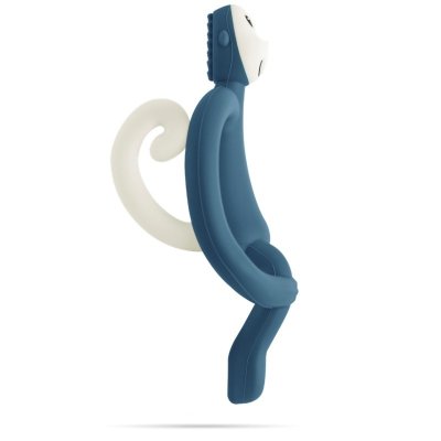Matchstick Monkey Kousátko a zubní kartáček - Airforce Blue - obrázek