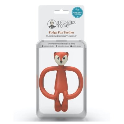 Matchstick Monkey Kousátko a zubní kartáček - Liška Fudge - obrázek