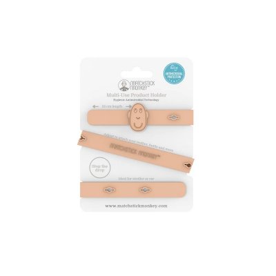 Matchstick Monkey Multifunkční pásek - Dusty Pink - obrázek