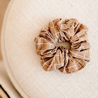 Zakuw Scrunchie Látková gumička do vlasů - Square - obrázek