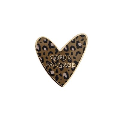 Zakuw Designový Pin/Brož - Wild Heart - obrázek