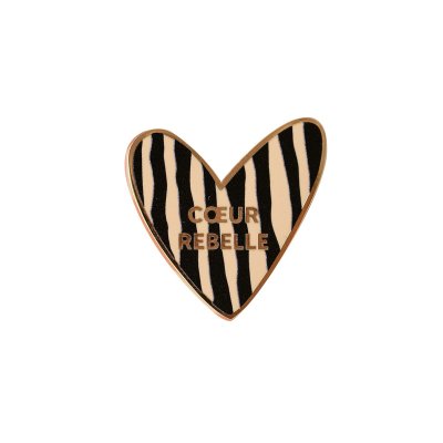 Zakuw Designový Pin/Brož - Rebel Heart