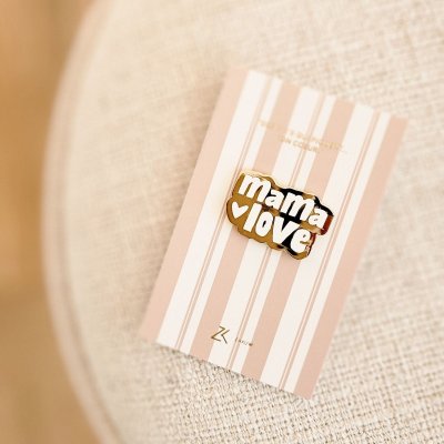 Zakuw Designový Pin/Brož - Mama Love
