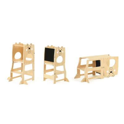 2 Kids Toys Učící věž 3v1 - Medvídek - obrázek