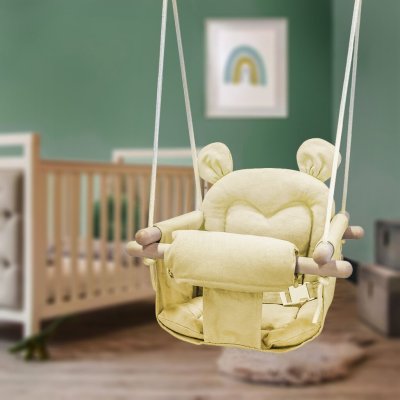 2 Kids Toys Houpačka Medvídek - Béžová - obrázek
