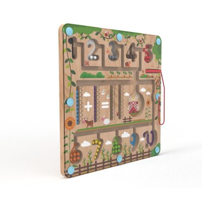 2 Kids Toys Magnetická hrací deska - Matematika - obrázek