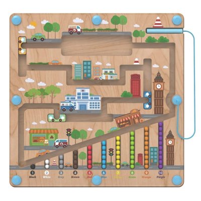 2 Kids Toys Magnetická hrací deska - City - obrázek