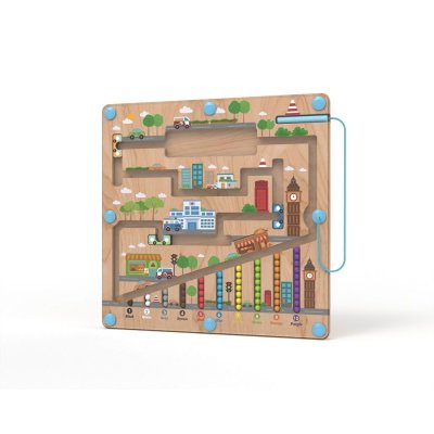 2 Kids Toys Magnetická hrací deska - City - obrázek