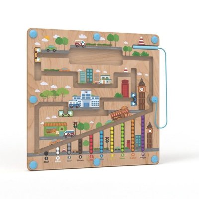 2 Kids Toys Magnetická hrací deska - City