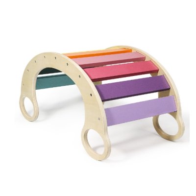 2 Kids Toys Montessori houpačka - Duhová - obrázek
