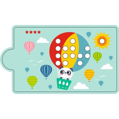 2 Kids Toys Magnetická hra - Třídění barev s dinosaurem - obrázek
