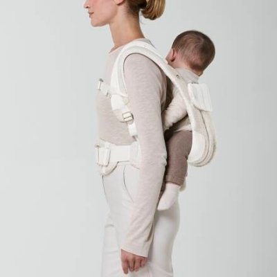 Cybex Platinum Coya Carrier Nosítko Bouclé - Cream White - obrázek