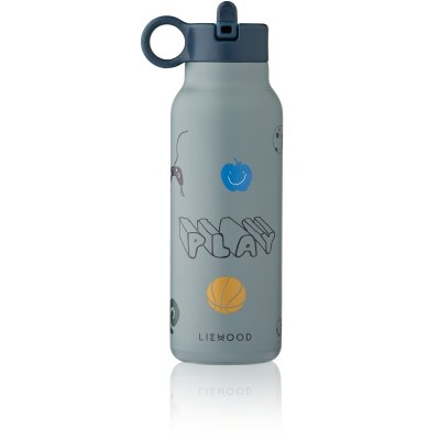 Liewood Falk Termoláhev 350 ml - Play/Dusty Peppermint