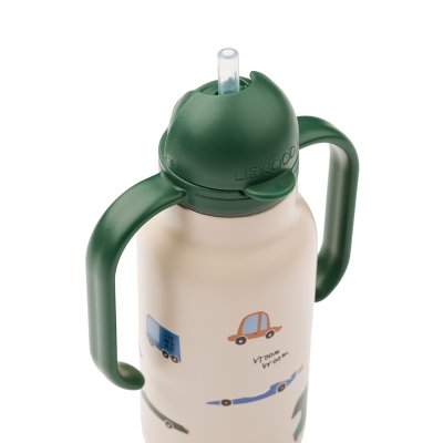 Liewood Kimmie Termoláhev na vodu 250 ml - Cars/Sandy - obrázek
