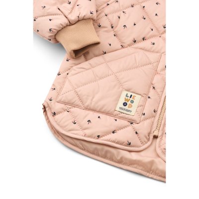 Liewood Zella Dětská termo souprava - Mini Cherry Heart/Rosey, vel. 110 - obrázek