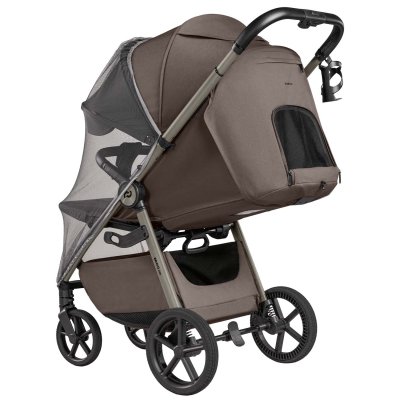 Carrello Bravo Lite Deluxe Sportovní kočárek - Derby Brown - obrázek