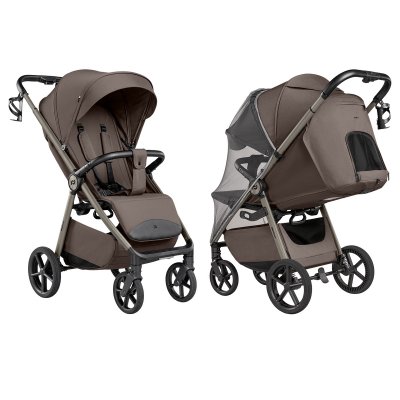 Carrello Bravo Lite Deluxe Sportovní kočárek - Derby Brown