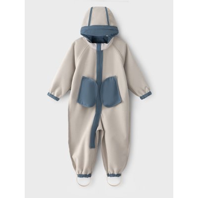 Leokid Softshellová kombinéza Lilo - Storm Blue, vel. 86 - obrázek