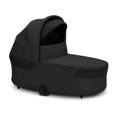 Cybex Balios S Lux Kompletní kočárek - Black/Moon Black - obrázek