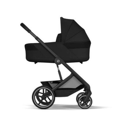 Cybex Balios S Lux Kompletní kočárek - Black/Moon Black - obrázek