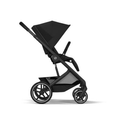 Cybex Balios S Lux Kompletní kočárek se skládací korbou - Black/Moon Black - obrázek