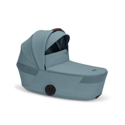 Cybex Balios S Lux Kompletní kočárek se skládací korbou - Taupe/Stormy Blue - obrázek
