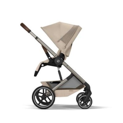 Cybex Balios S Lux Kompletní kočárek se skládací korbou - Taupe/Almond Beige - obrázek