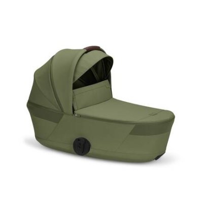 Cybex Balios S Lux Kompletní kočárek se skládací korbou - Taupe/Moss Green - obrázek