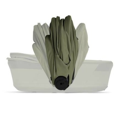 Cybex Balios S Lux Kompletní kočárek se skládací korbou - Taupe/Moss Green - obrázek