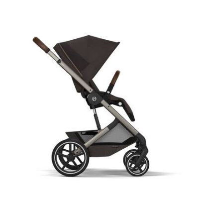 Cybex Balios S Lux Kompletní kočárek se skládací korbou - Taupe/Chocolate Brown - obrázek