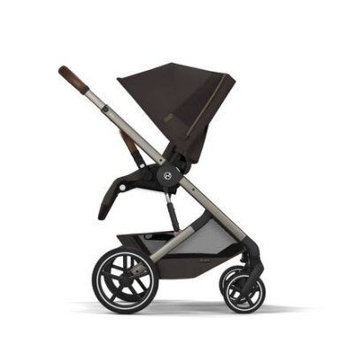 Cybex Balios S Lux Kompletní kočárek se skládací korbou - Taupe/Chocolate Brown - obrázek