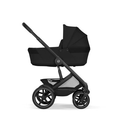 Cybex Talos S Lux Kompletní kočárek se skládací korbou New - Black/Moon Black - obrázek
