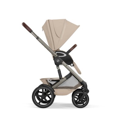 Cybex Talos S Lux Kompletní kočárek se skládací korbou New - Taupe/Almond Beige - obrázek