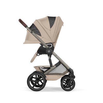 Cybex Talos S Lux Kompletní kočárek se skládací korbou New - Taupe/Almond Beige - obrázek
