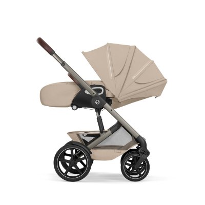 Cybex Talos S Lux Kompletní kočárek se skládací korbou New - Taupe/Almond Beige - obrázek