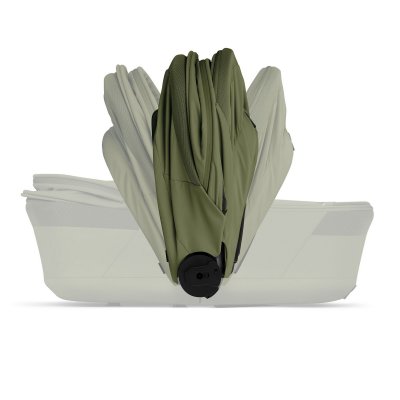 Cybex Talos S Lux Kompletní kočárek se skládací korbou New - Taupe/Moss Green - obrázek