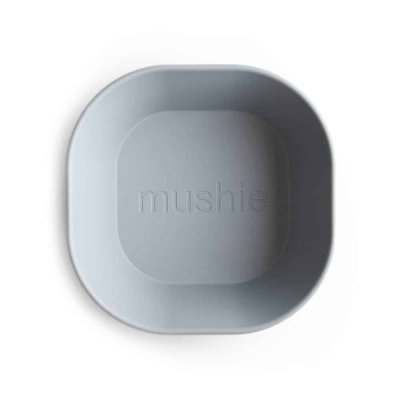Mushie Sada dětských hranatých misek - Cloud, 2 ks - obrázek
