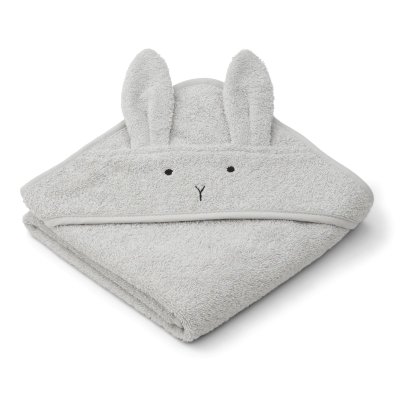 Liewood Albert Kojenecká osuška s kapucí - Rabbit Dumbo Grey