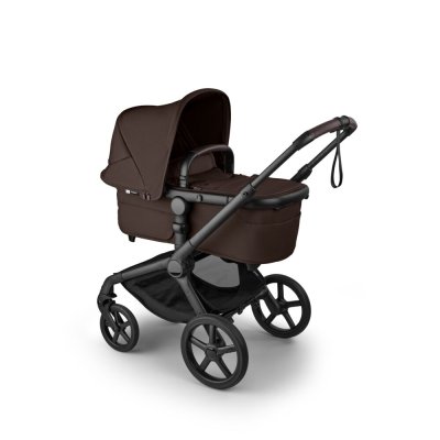 Bugaboo Fox5 Renew Kompletní set + Novorozenecké hnízdo - Black/Cocoa Brown - obrázek
