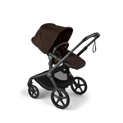 Bugaboo Fox5 Renew Kompletní set + Novorozenecké hnízdo - Black/Cocoa Brown - obrázek