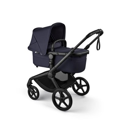 Bugaboo Fox5 Renew Kompletní set + Novorozenecké hnízdo - Black/Deep Indigo - obrázek