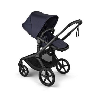 Bugaboo Fox5 Renew Kompletní set + Novorozenecké hnízdo - Black/Deep Indigo - obrázek