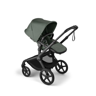 Bugaboo Fox5 Renew Kompletní set + Novorozenecké hnízdo - Black/Forest Green - obrázek