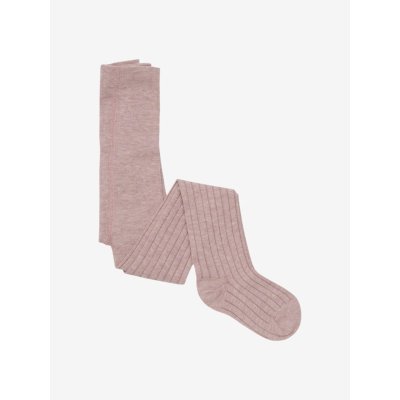 Minymo Punčochy se vzorem 2 ks - Light Rose, vel. 80/86 - obrázek