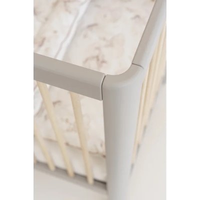 Pinio Pure Dětská postýlka 120 x 60 cm - Grey - obrázek