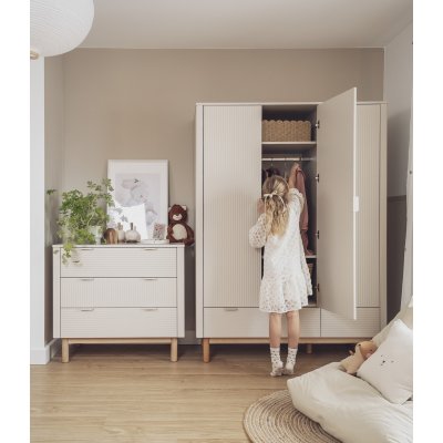 Pinio Miloo Komoda se 3 zásuvkami - Champagne - obrázek