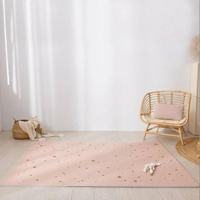 Nido Nido Pěnová hrací podložka - Pink and Gold Confetti - obrázek